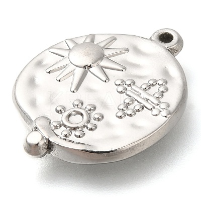 Anti-Tarnish 304 Stainless Steel Pendants STAS-I310-04P-1