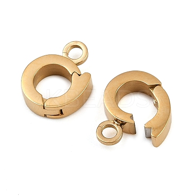304 Stainless Steel Twister Clasps STAS-B095-04G-02-1