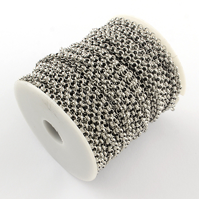 304 Stainless Steel Unwelded Rolo Chains CHS-R008-30-1