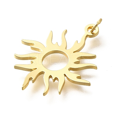 Brass Pendants KK-Q043-26G-1