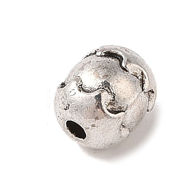 Tibetan Style Alloy Beads TIBE-Q090-53AS-1