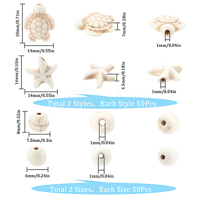200Pcs 4 Styles DIY Beads Kits DIY-SC0022-89-1