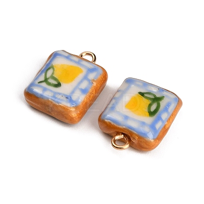 Handmade Porcelain with Brass Pendants PR-CBAB520-09A-1