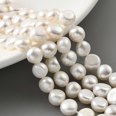 Natural Cultured Freshwater Pearl Beads Strands PEAR-A006-08G-1