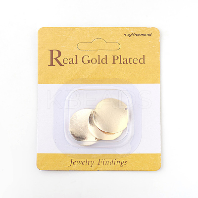 Brass Pendants X-KK-R058-105G-1