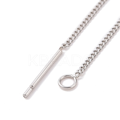 Non-Tarnish 304 Stainless Steel Stud Earring Finding STAS-E161-07P-1