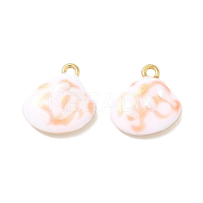 304 Stainless Steel Enamel & Glitter Powder Pendants STAS-Q119-04G-04-1