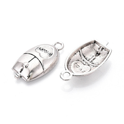 Tibetan Style Alloy Pendants TIBE-N014-07AS-1