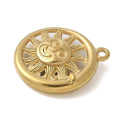 304 Stainless Steel Pendants LS-STAS-L277-02A-G-1