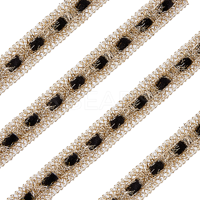 Polyester Braided Ribbons OCOR-WH0070-49-1