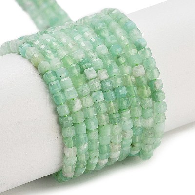 Natural Chrysoprase Beads Stands G-H042-B30-01-1
