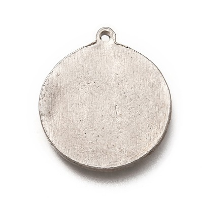 Non-Tarnish 304 Stainless Steel Pendants STAS-H123-01B-P-1