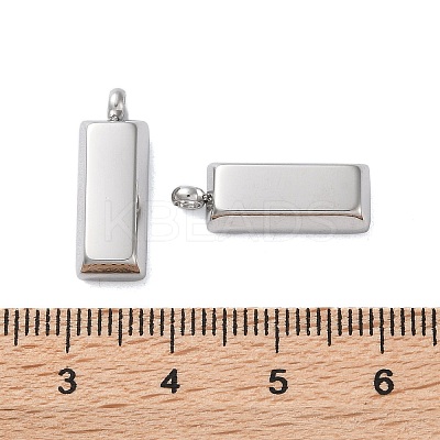 Non-Tarnish 304 Stainless Steel Pendants STAS-G338-20P-1