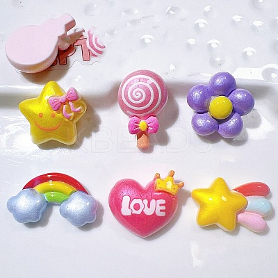 Resin Cabochons CRES-M002-18-1