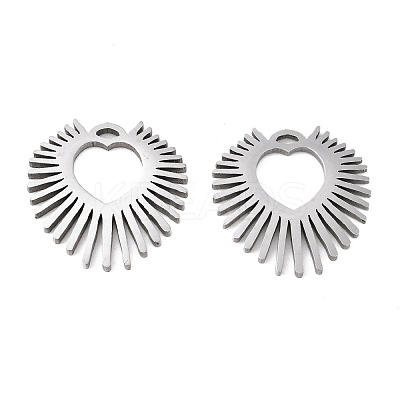 Non-Tarnish 201 Stainless Steel Pendants STAS-Q240-039P-1