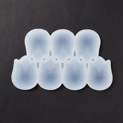 Tulip Shape Food Grade Silicone Lollipop Molds LS-DIY-D069-13-1