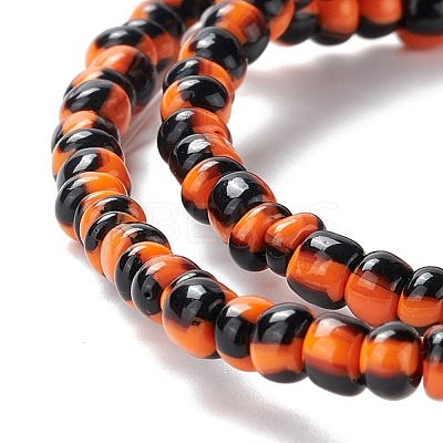 Handmade Lampwork Beads Strands BLOW-K001-01A-13-1