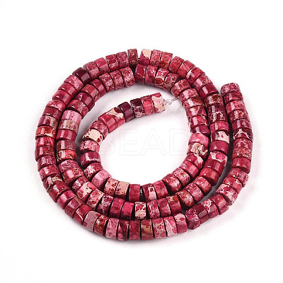 Natural Imperial Jasper Beads Strands G-N344-41B-1