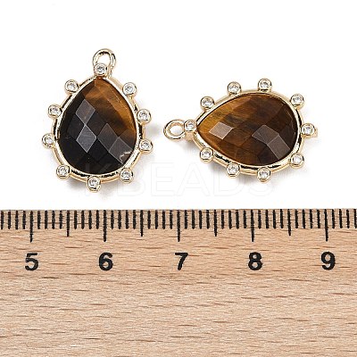 Natural Mixed Stone Faceted Pendants G-K347-06G-1