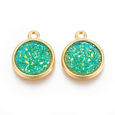 Resin Pendants RESI-F015-A13-1