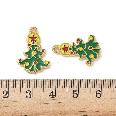 304 Stainless Steel Enamel Pendants STAS-L300-012G-35-1