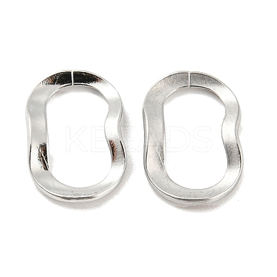 Non-Tarnish 304 Stainless Steel Linking Rings STAS-I202-06P-1