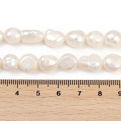 Natural Cultured Freshwater Pearl Beads Strands PEAR-P064-20K-03A-1