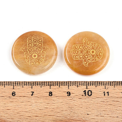 Natural Topaz Jade Cabochons G-N345-06E-1