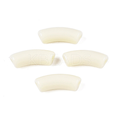 Opaque Acrylic Beads MACR-S372-001B-S019-1