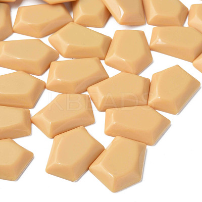 Opaque Acrylic Cabochons MACR-S373-142-A13-1