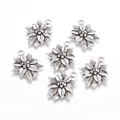 Tibetan Style Alloy Pendants LS-TIBEP-GC120-AS-RS-1