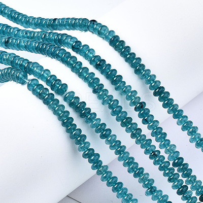 Natural Aquamarine Beads Strands G-S366-118-1