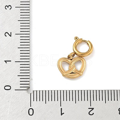 304 Stainless Steel Pendant Decorations STAS-D206-02G-1