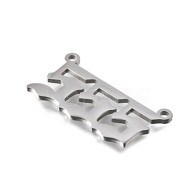 304 Stainless Steel Pendants STAS-D382-04E-P-1