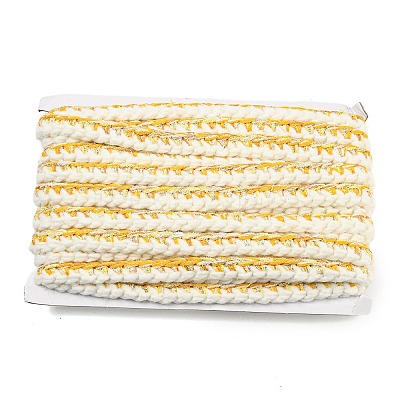 Two Tone Polyester Crochet Lace Trim OCOR-Q058-07-1