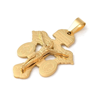 Ion Plating(IP) 304 Stainless Steel Pendants STAS-C103-02G-1