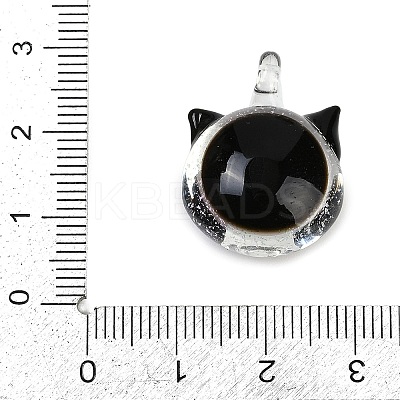 Handmade Lampwork Pendants LAMP-Q005-05A-04-1