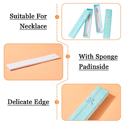 Cardboard Necklace Boxes CON-TAC0014-01B-1