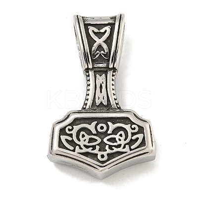 316 Surgical Stainless Steel Pendants STAS-E212-103AS-1
