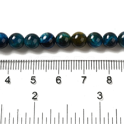 Grade AB+ Dyed Natural Tiger Eye Beads Strands LS-G-G102-A02-02-1