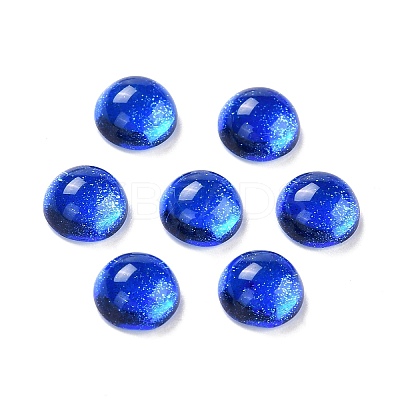 Electroplate Glass Cabochons LS-EGLA-A005-03A-05-1