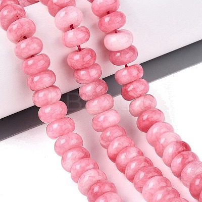 Natural White Jade Beads Strands G-Q613-01F-35-1