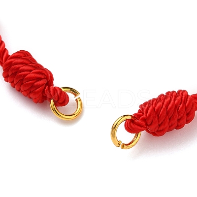 Adjustable Braided Nylon Cord Bracelet Making AJEW-JB00758-03-1