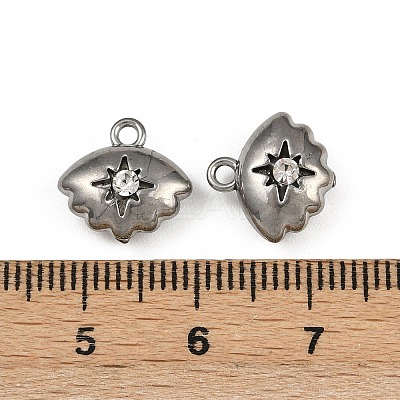 304 Stainless Steel Charms STAS-I342-08P-1
