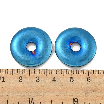 Electroplated Synthetic Non-Magnetic Hematite Pendants G-C136-04G-1