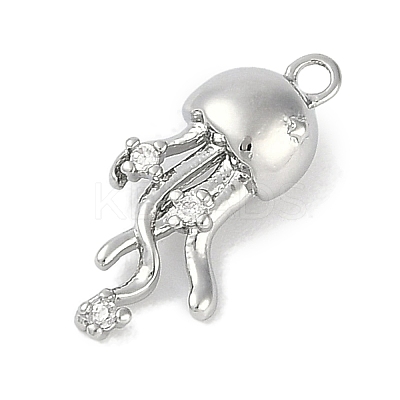 Brass Micro Pave Cubic Zirconia Pendants LS-KK-I719-36P-1