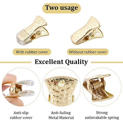 35Pcs Alloy Alligator Clips FIND-CP0003-16G-1