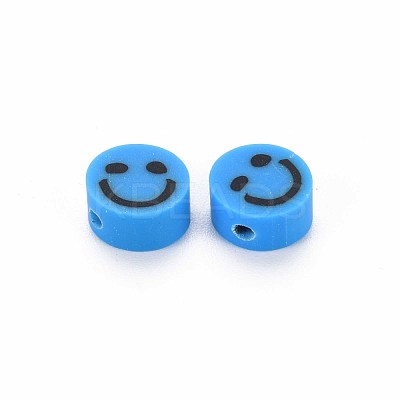 Handmade Polymer Clay Beads CLAY-S096-010-1