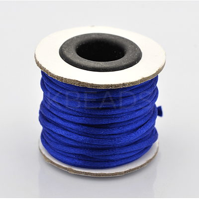 Nylon Satin Rattail Cords NWIR-O001-A-08-1
