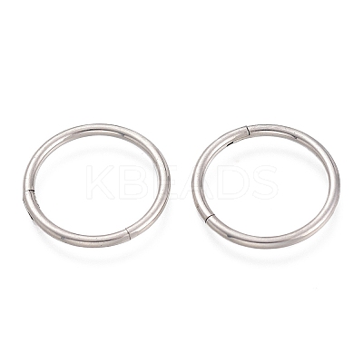 Tarnish Resistant 304 Stainless Steel Sleeper Earrings LS-EJEW-O095-01B-1